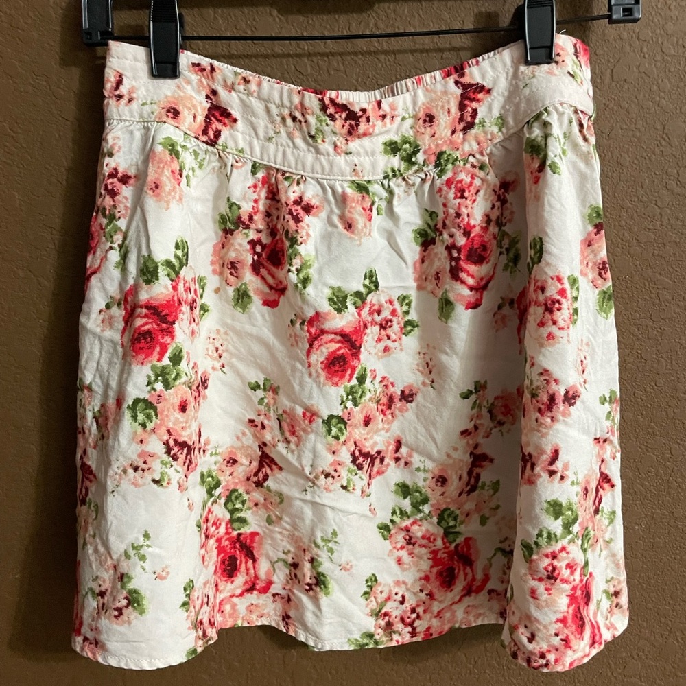 Multicolored short skirt